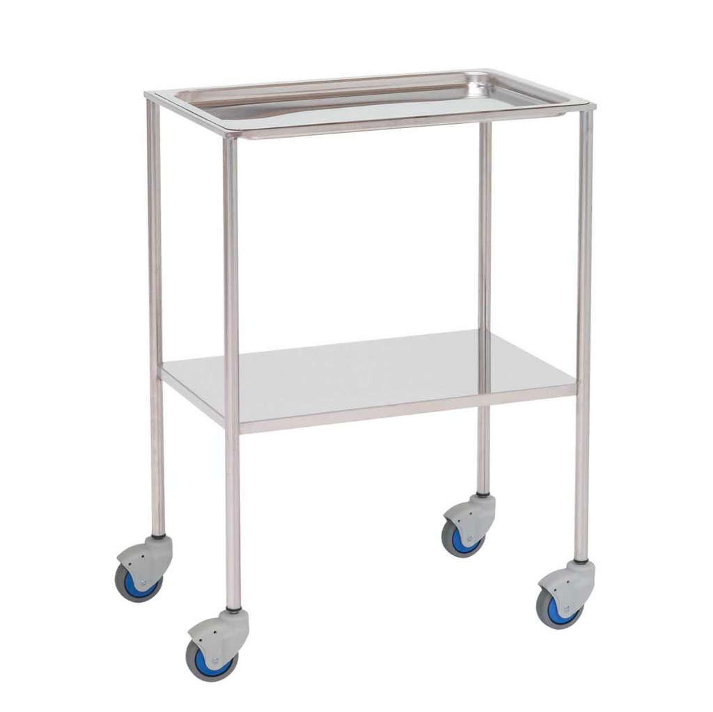 Mesa auxiliar inox. (instrumental, curas)