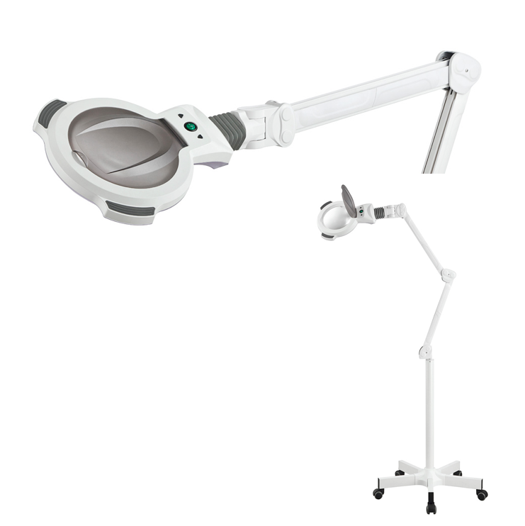 Lampara lupa con luz