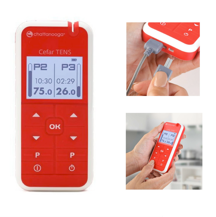 Electroestimulador TENS / EMS, 2 canales CEFAR