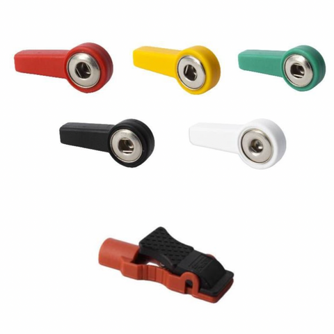 ECG, adaptador electrodos
