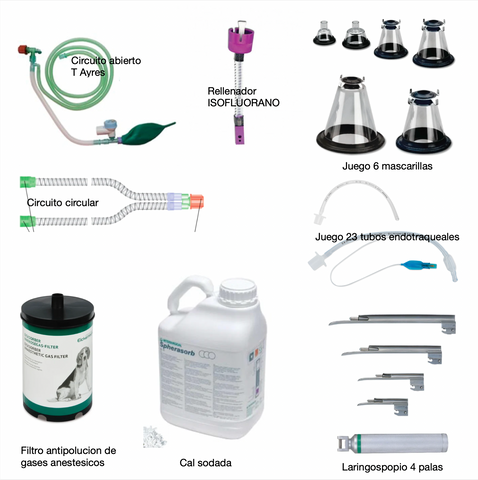 Kit inicio anestesia