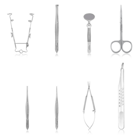 Kit oftalmologia basico