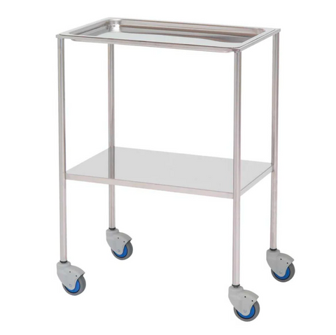 Mesa auxiliar inox. (instrumental, curas)