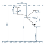 Lampara cirugia DR MACH LED 130 FOCALIZABLE