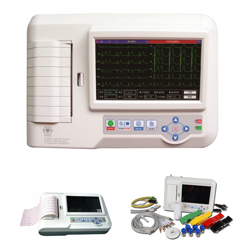 ECG (B) 3/6 canales